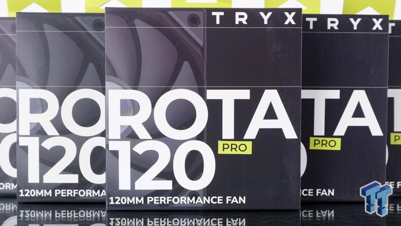 TRYX ROTA Pro 120 Black Cooling Fan Review