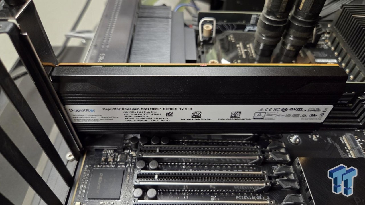 DapuStor Roealsen6 R6301 12.8TB AIC SSD Review - The Ultimate Workstation SSD