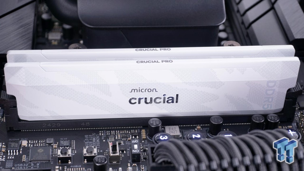 Crucial DDR5 Pro OC Memory DDR5-6400 16GB Dual-Channel Memory Kit Review