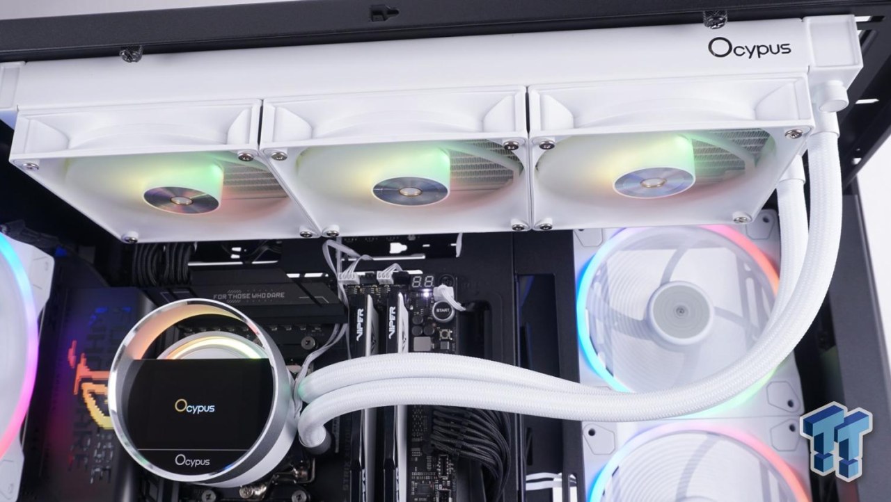 Ocypus Sigma L36 WH ARGB Liquid CPU Cooler Review