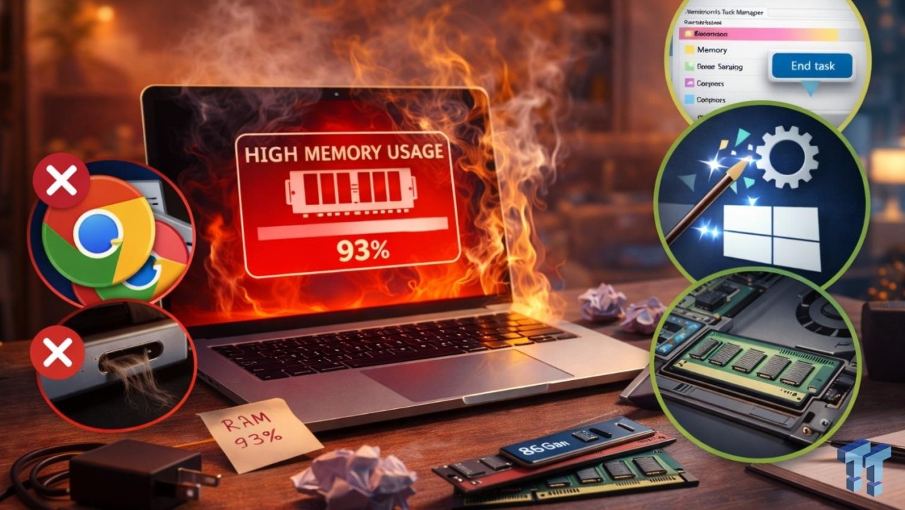 Windows Using Too Much RAM? Here's How to Fix It