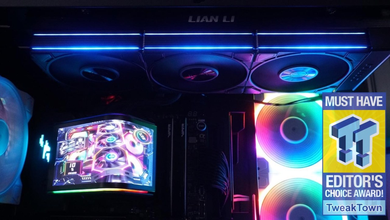 Lian Li HYDROSHIFT II 360P OLED Curved Liquid CPU Cooler Review