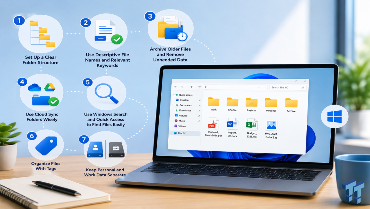 7 tips to organize your Windows files for faster, easier access