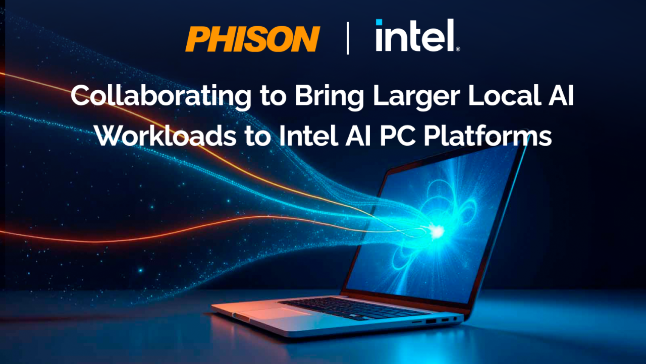Phison and Intel Take Aim at Local AI's Memory Wall with aiDAPTIV