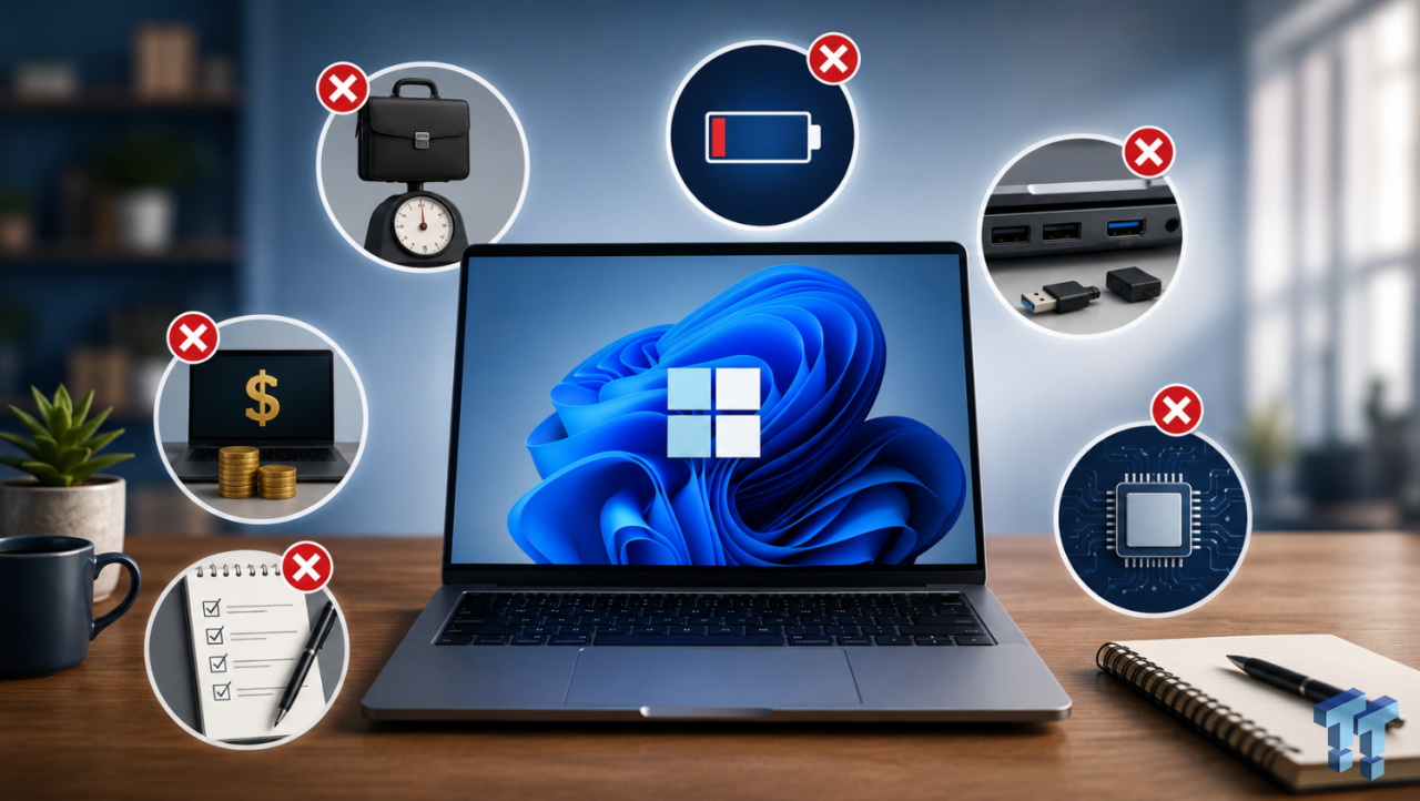 6 Mistakes to Avoid When Buying a Windows Laptop
