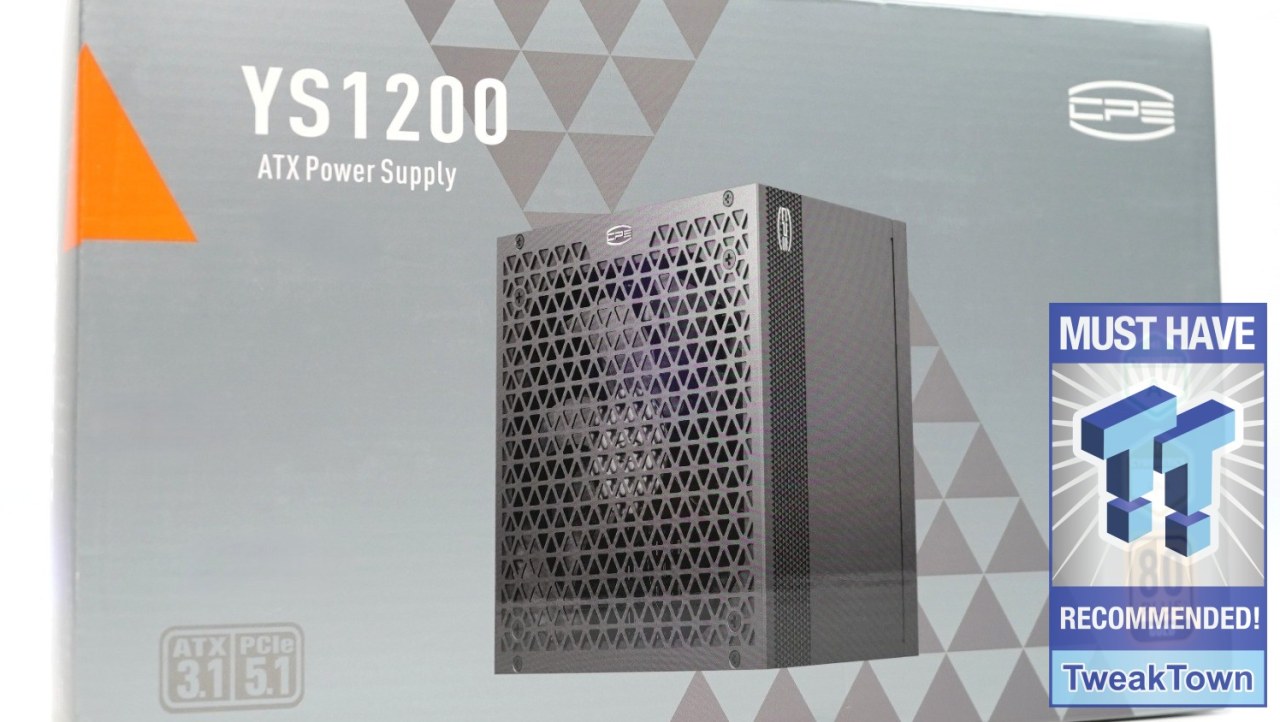 CPS PCCOOLER YS1200 ATX 3.1 80 PLUS Gold PSU Review