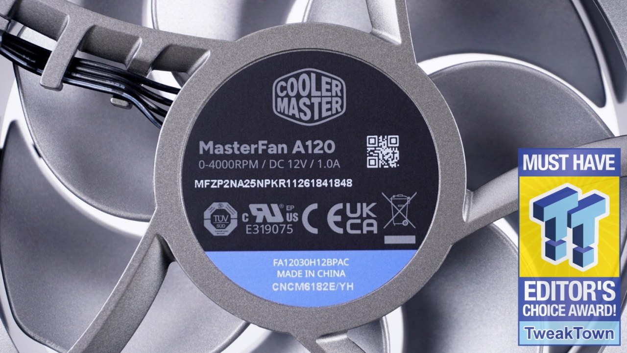 Cooler Master MasterFan A120 Fan Review