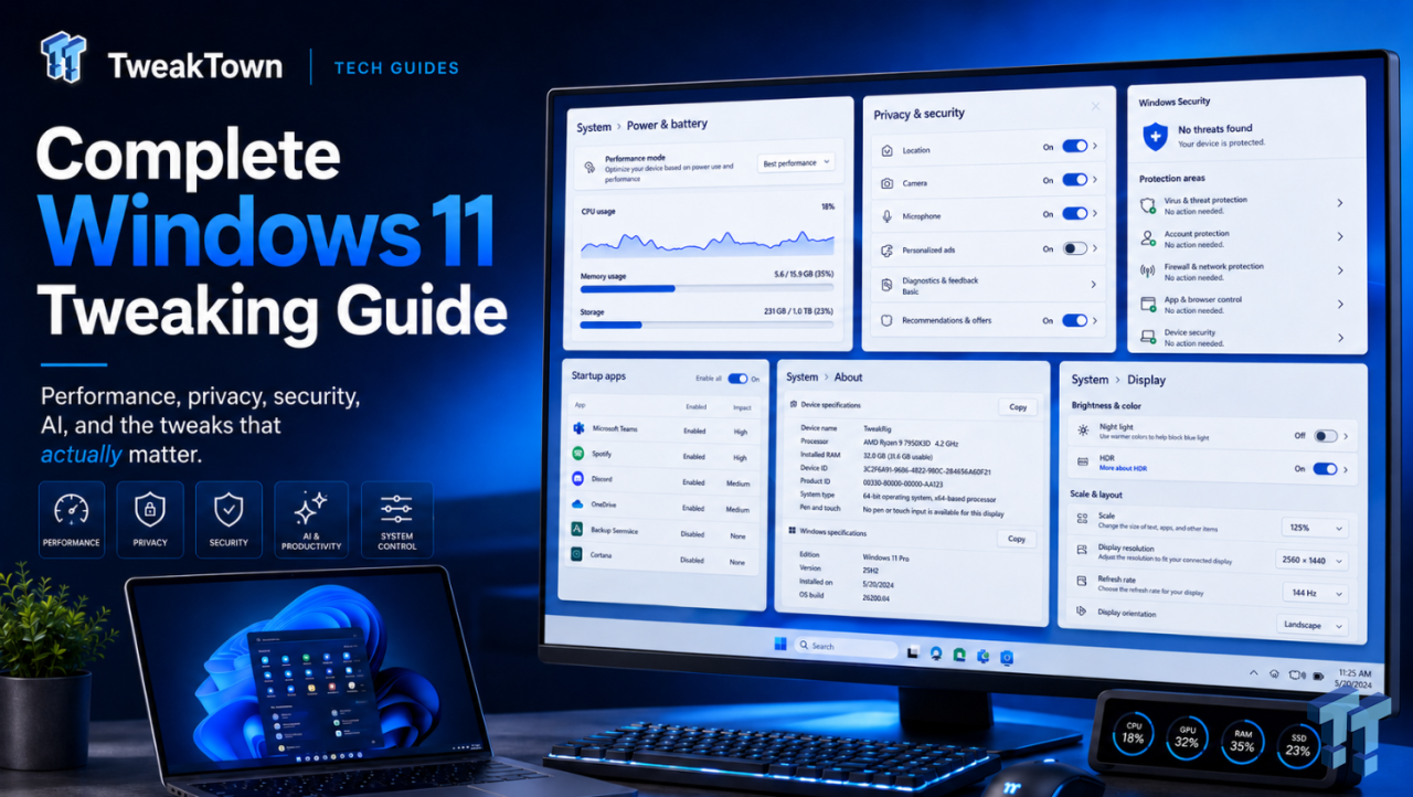 The Complete Windows 11 Tweaking Guide for 2026: What to Change and What to Avoid