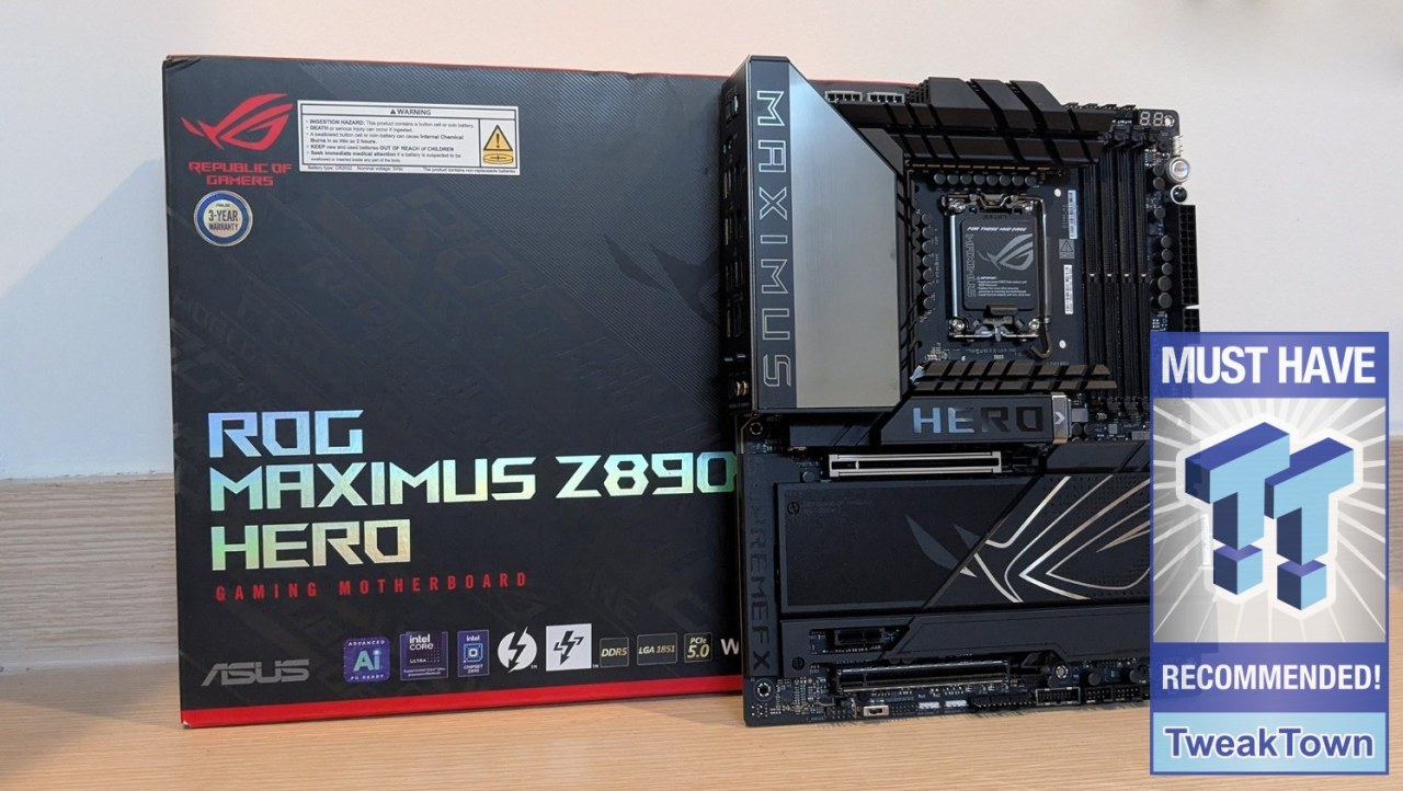 ASUS ROG Maximus Z890 Hero Review - The Hero Resurrected