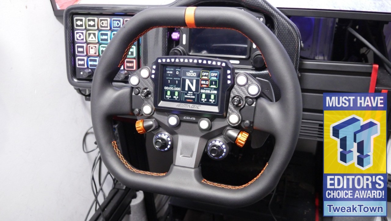 Simagic Zeus Sport Steering Wheel Review