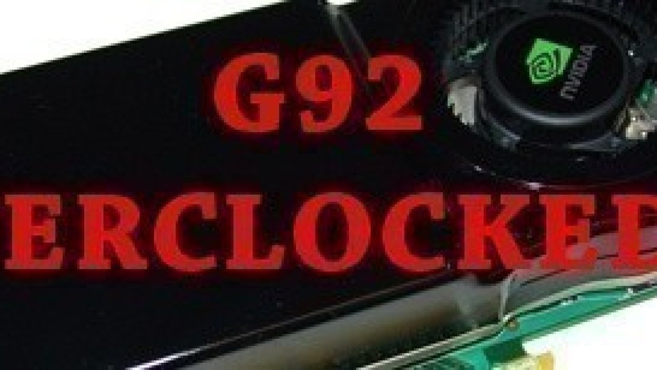 NVIDIA G92 Overclocked - GT vs. GTS 512