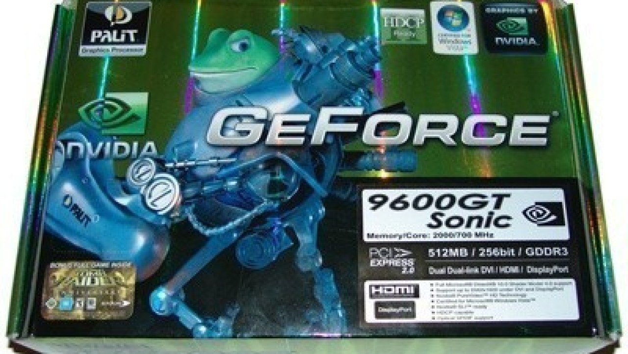 Palit GeForce 9600GT Sonic Graphics Card