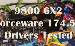 GeForce 9800 GX2 with ForceWare 174.51