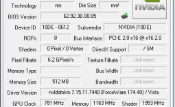 NVIDIA GeForce 9800 GTX Overclocked