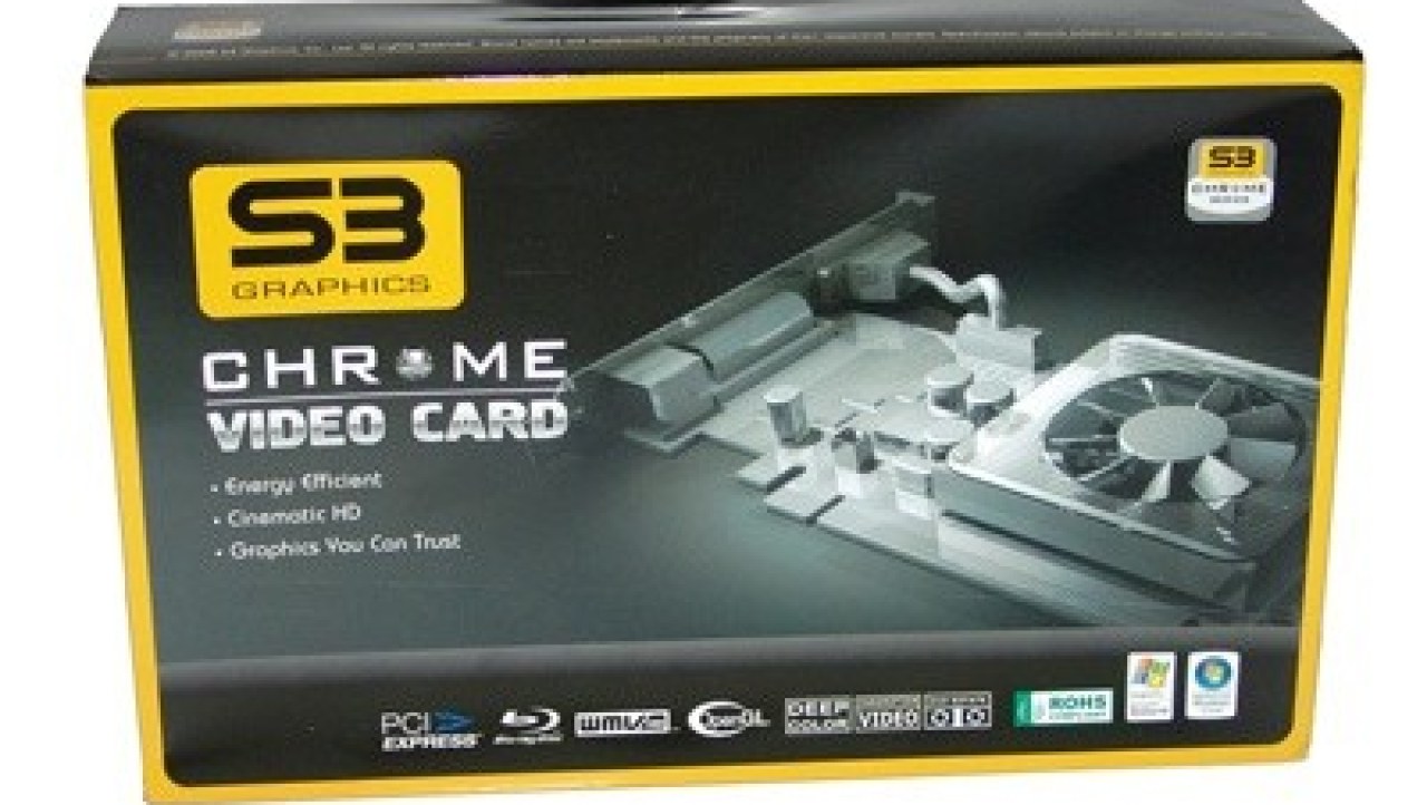 S3 Chrome 430 GT Graphics Card