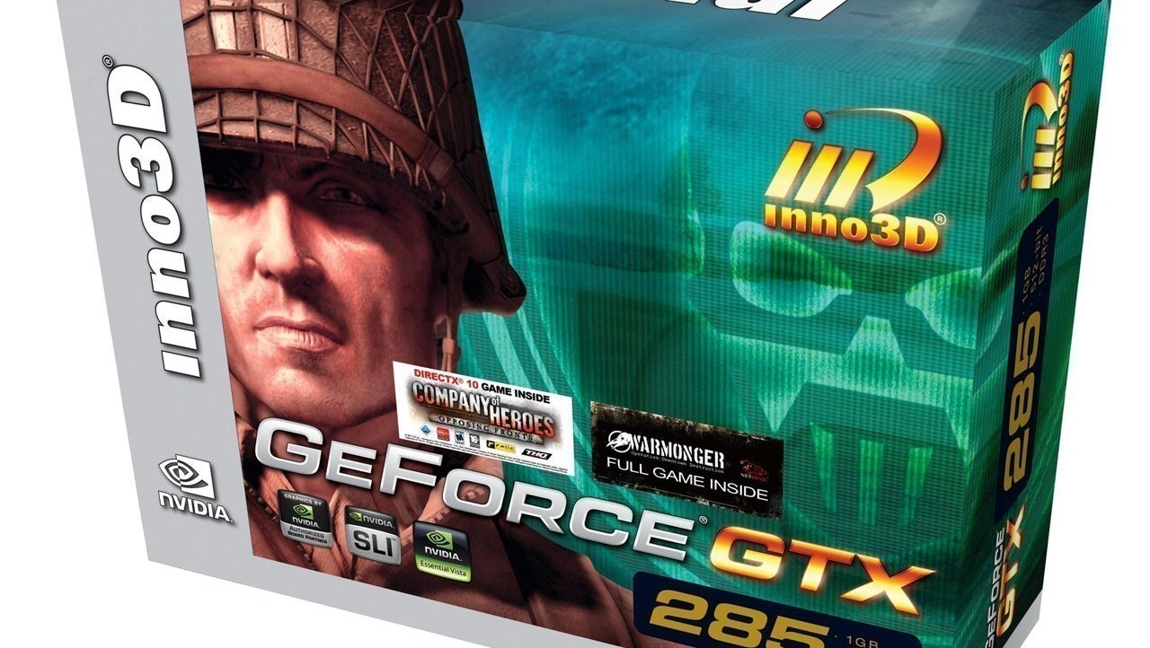 Inno3D GeForce GTX 285 Overclock Graphics Card