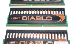 CSX DIABLO DDR3-2000MHz 3GB Triple Channel Memory Kit