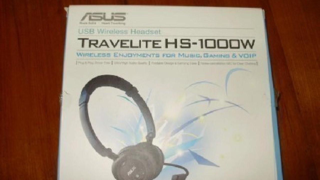 ASUS Travelite HS-1000W Wireless Headset