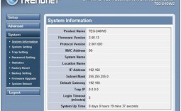 TRENDnet TEG-240WS 24-Port Gigabit Web Smart Switch