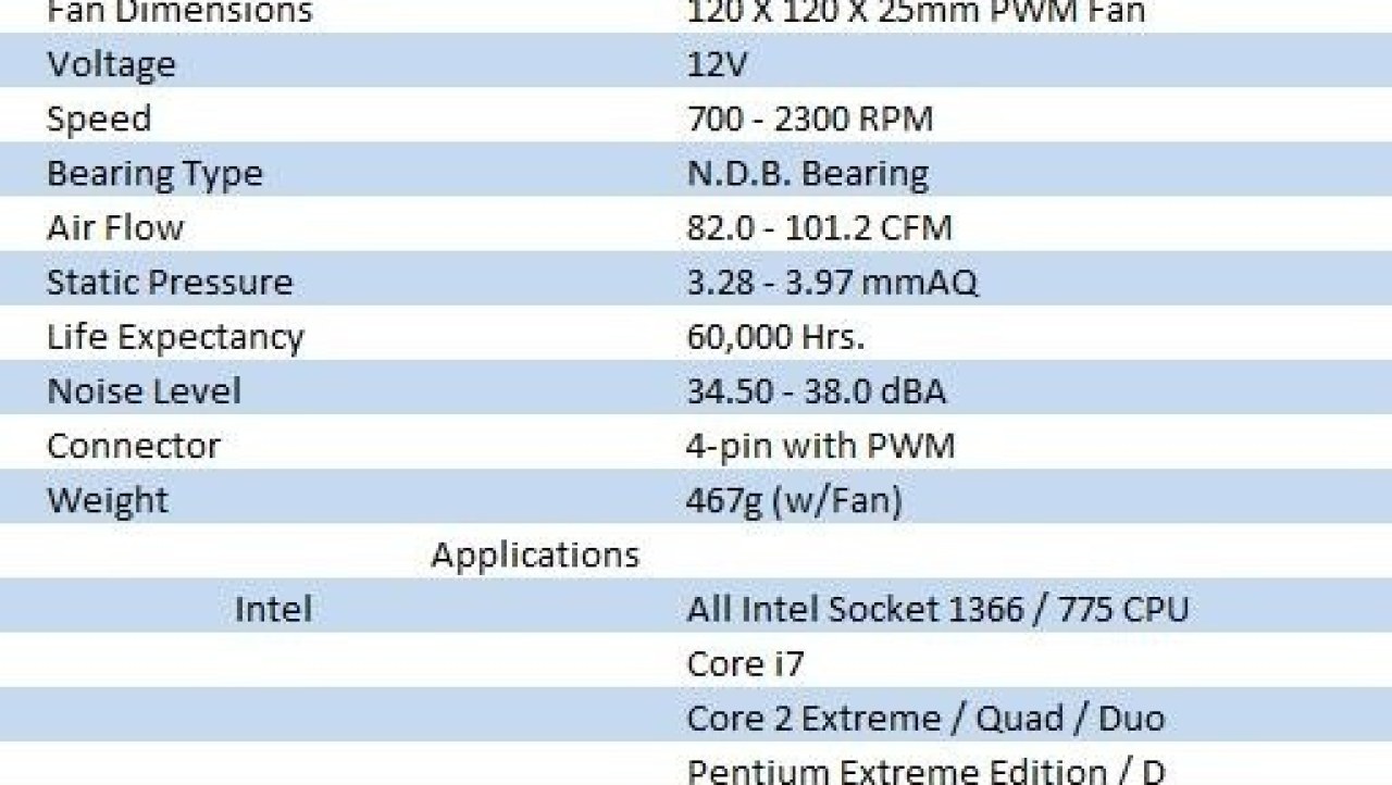 Kingwin XT-1264 Heat-Pipe Direct Touch CPU Cooler
