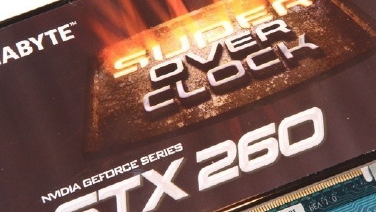 GIGABYTE GeForce GTX 260 Super Overclock Video Card