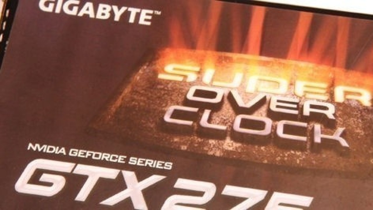 GIGABYTE GeForce GTX 275 Super Overclock 1792MB Video Card
