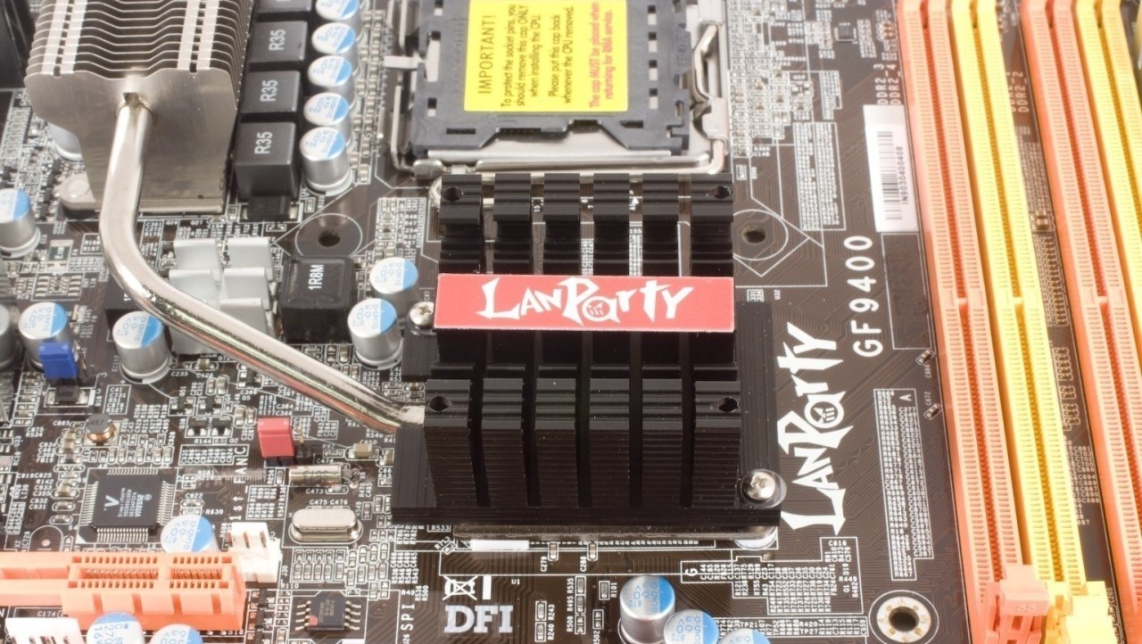 DFI LANParty Jr. GF9400 T2RS mATX Motherboard