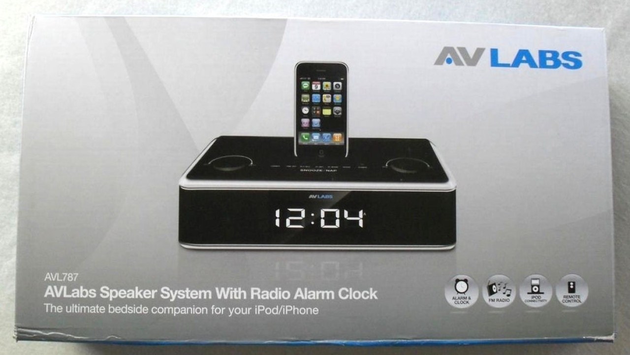 AVLabs AVL787 Bedside Companion Speaker System