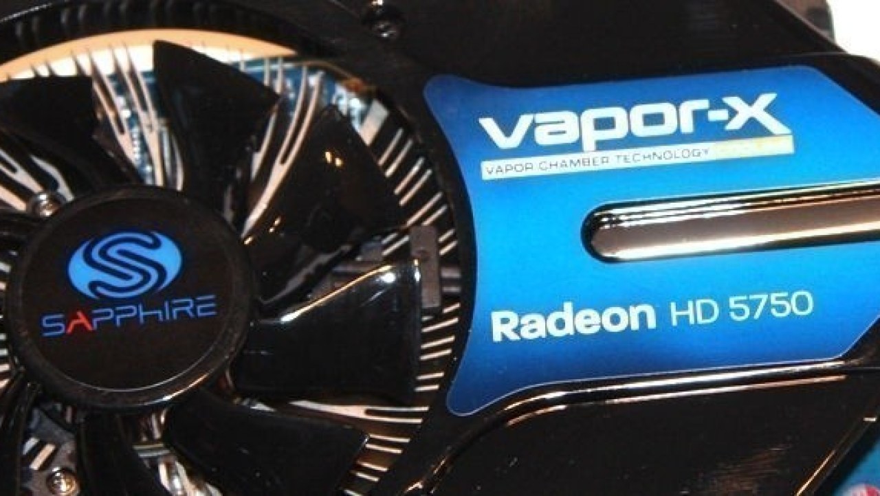 Sapphire Radeon HD 5750 1GB Vapor-X Video Card