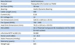 GELID Tranquillo CPU Cooler