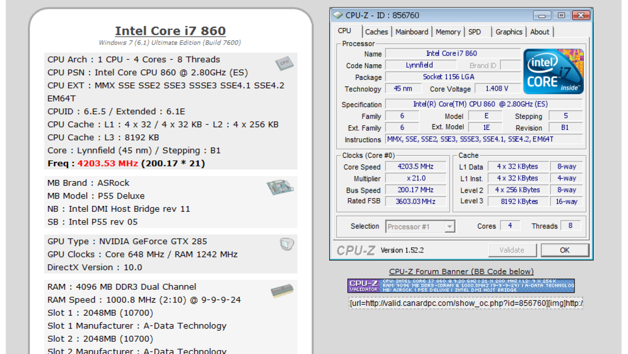 A-DATA Xtreme PC3-16000 4GB Dual-Channel Memory Kit