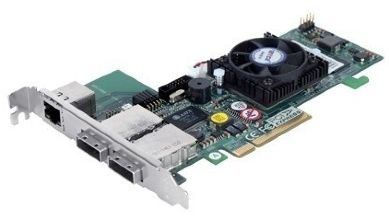 Areca ARC-1680X PCIe Eight-Channel External SATA/SAS RAID Controller