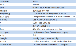 SEED MA-280 Mini-ITX Case