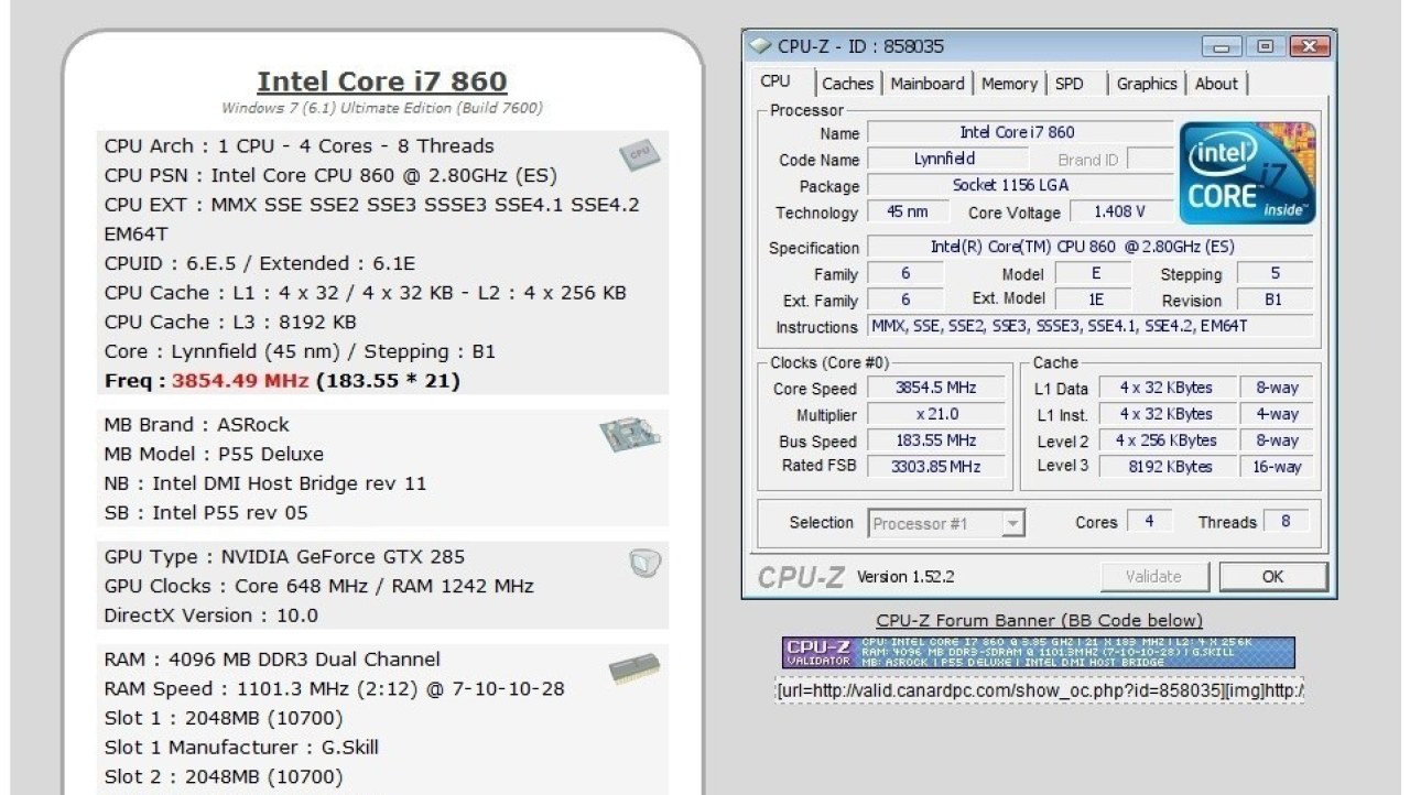 G.Skill Pi PC3-17600 4GB Dual-Channel Memory Kit