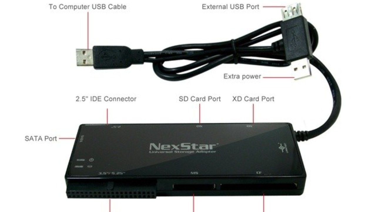 Vantec NexStar SATA/IDE to USB 2.0 Universal Storage Adapter