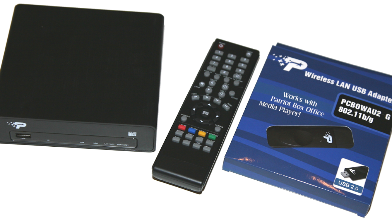 Patriot Memory's Box Office HD Media Player Video Review