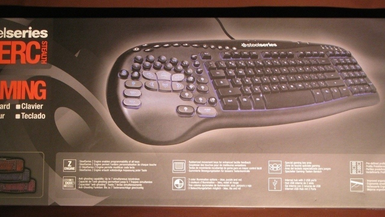SteelSeries Merc Stealth Gaming Keyboard