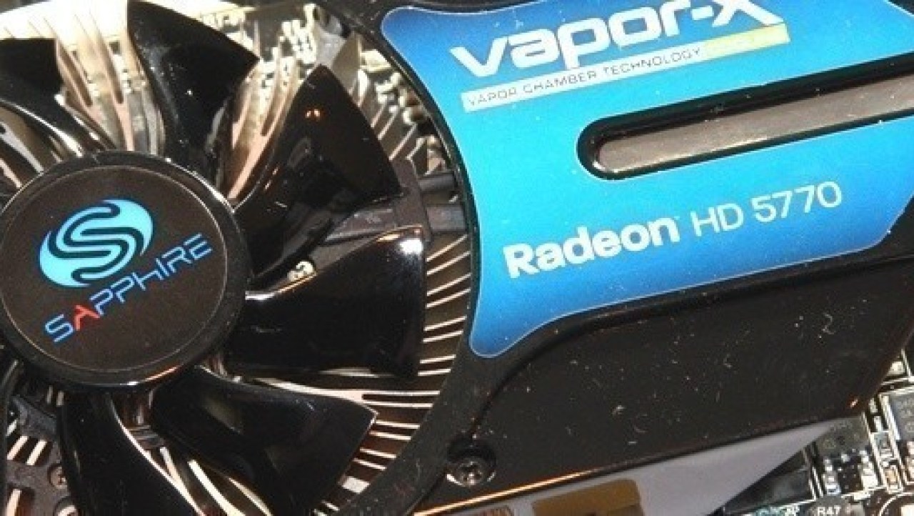 Sapphire Radeon HD 5770 Vapor-X 1GB Video Card