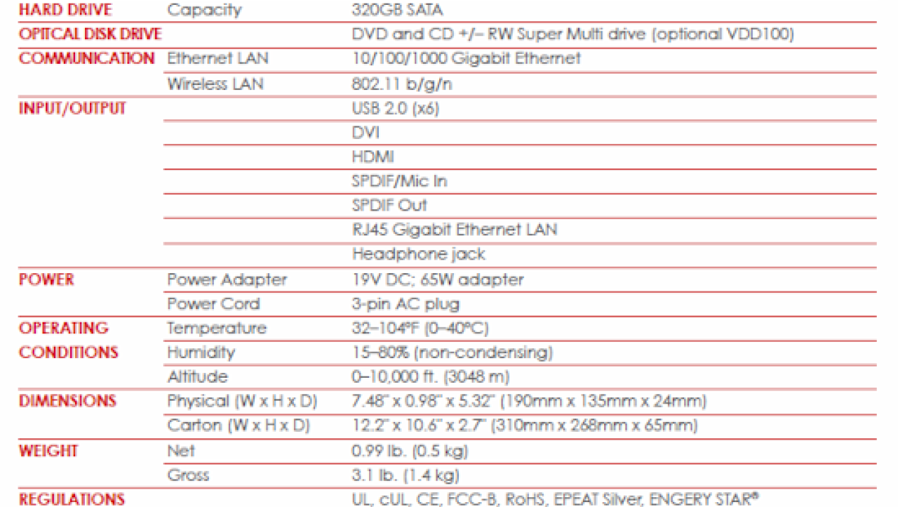 ViewSonic VOT132 NVIDIA Ion Nettop - Redefining Small Size and Power Usage