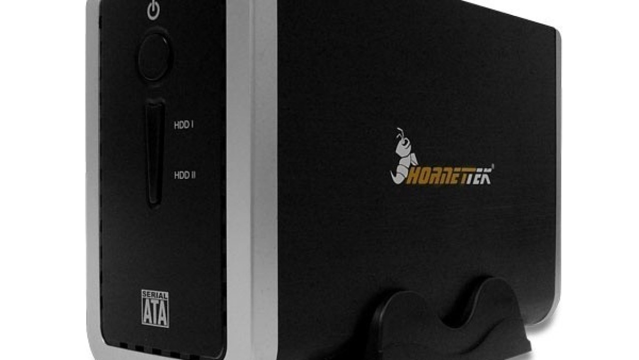 HornetTek X2-RAID Dual Bay 3.5-inch eSATA/USB 2.0 Enclosure