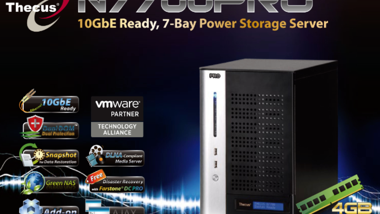 Thecus N7700 Pro 7 Drive NAS Server