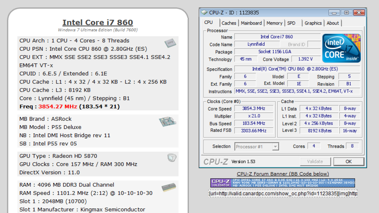 Kingmax Hercules PC3-17600 (2200MHz) 4GB Kit