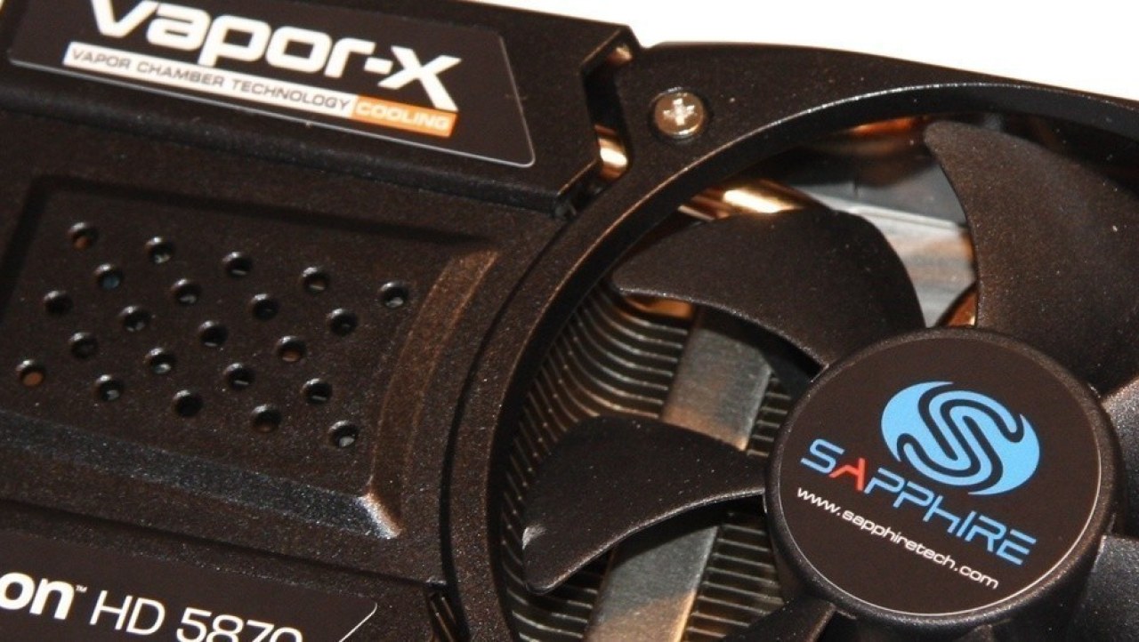 Sapphire Radeon HD 5870 2GB Vapor-X Video Card