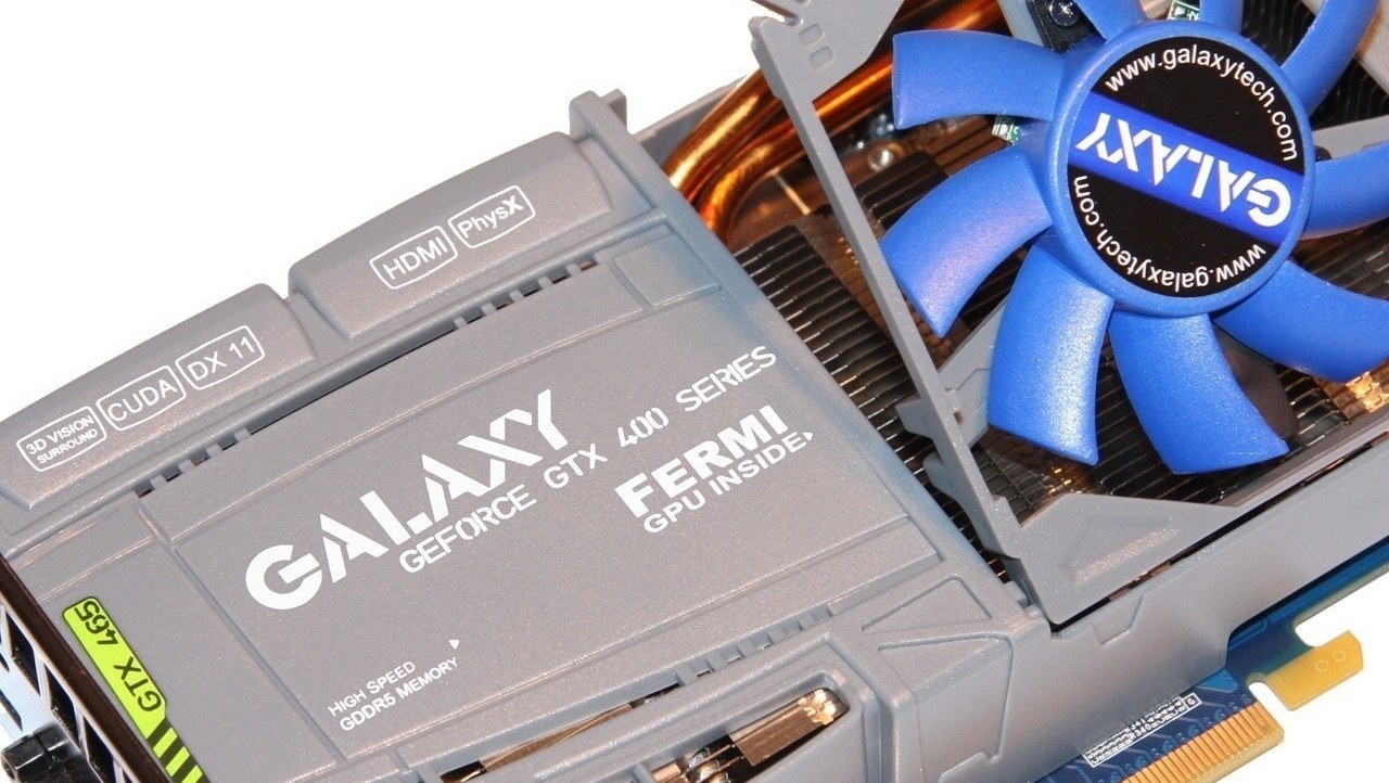 Galaxy GeForce GTX 465 GC Video Card