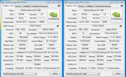 GIGABYTE GeForce GTX 480 with Galaxy GTX 465 as PhysX
