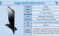 Quick Review: Kogan ELITE LED32 LCD TV