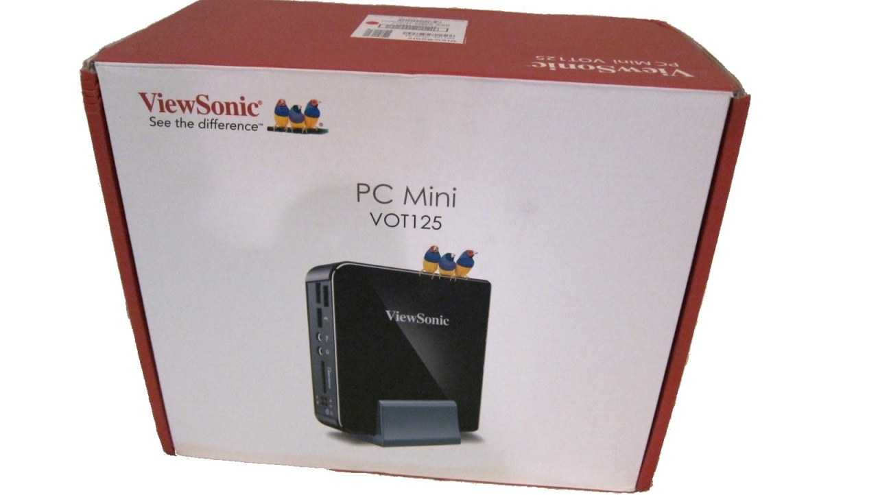 ViewSonic VOT125 PC Mini and VX2739wm Monitor
