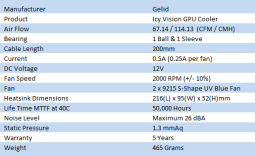 GELID Icy Vision Graphics Card Cooler