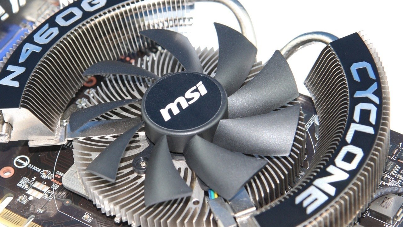 MSI GeForce GTX 460 1GB Cyclone Video Card