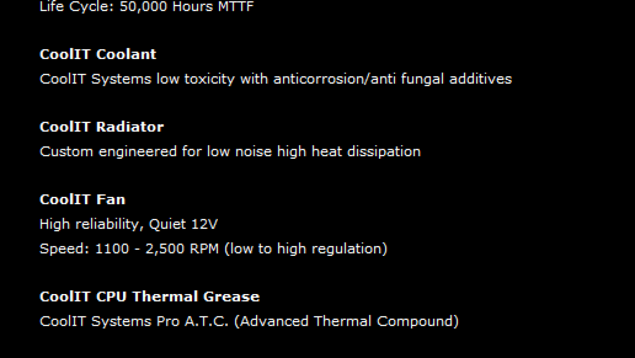 CoolIT Systems Vantage A.L.C. CPU Cooler